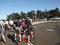 (Sydney, Lilyfield), Sydney Spring Cycle 08. Difficult intersection at James Craig Rd and City West Link.