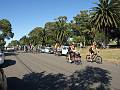 (Sydney, Five Dock), Sydney Spring Cycle 08. Five Dock Park. Unoffical rest stop. In previous years this was an offical rest stop. Regular riders stopped anyway.