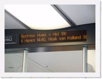 pict5332 * (Holland, Hoek van Holland railway), Passenger information display on our Sprinter set to Hoek van Holland. * 2560 x 1920 * (1.73MB)